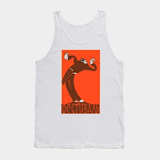 Conductor ---- Retro Soviet Poster Aesthetic Tank Top